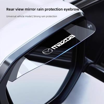2Pcs Car Rearview Mirror Rain Eyebrow Rainproof Shield For 6 2 3 CX50 CX60 BT-50 CX5 CX30 MX-5 CX3 CX8 Atenza CX80 CX70