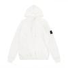 Stone Island Compass Patch Basic Hoodless Sweatshirt Loose Fit Men Women Casual Daily Wear