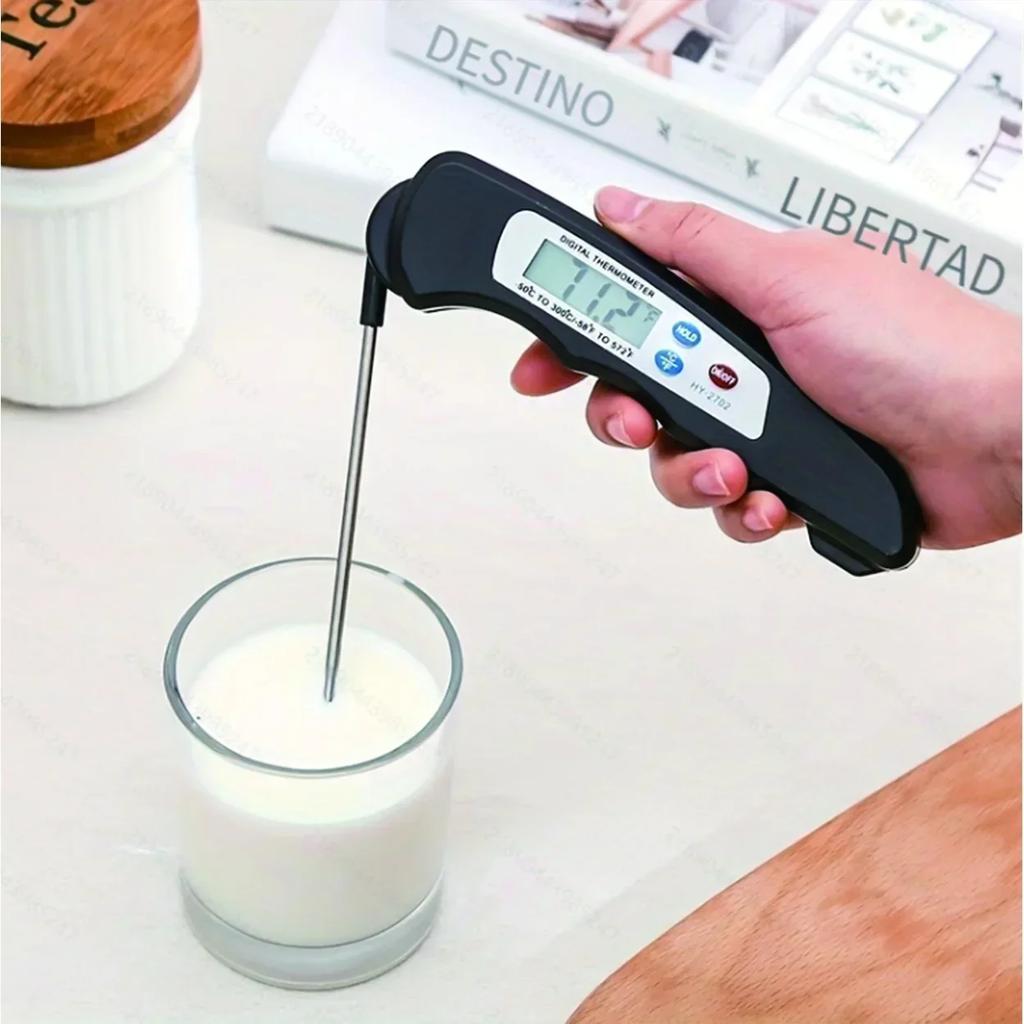 1pc  Meat Thermometer, Barbecue Thermometer, Food Thermometer, Kitchen, Cooking, Baking, Liquid and Barbecue.