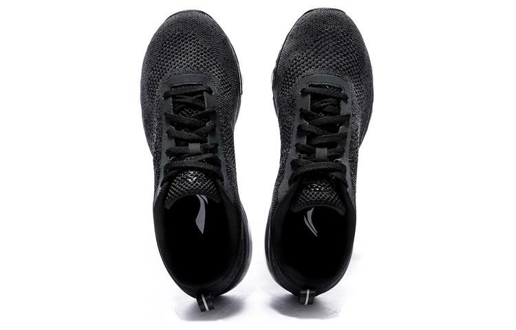 Li Ning Bubble Fabric Cushioning Slip Resistant Breathable Lightweight Low top Casual Shoes Unisex AGCN075-3