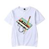 Men Short Sleeve 80s Cassette Tape Pencil 1980s Retro Vintage Throwback Music T-Shirt Women Clothing Vintage T Shirt Camisetas