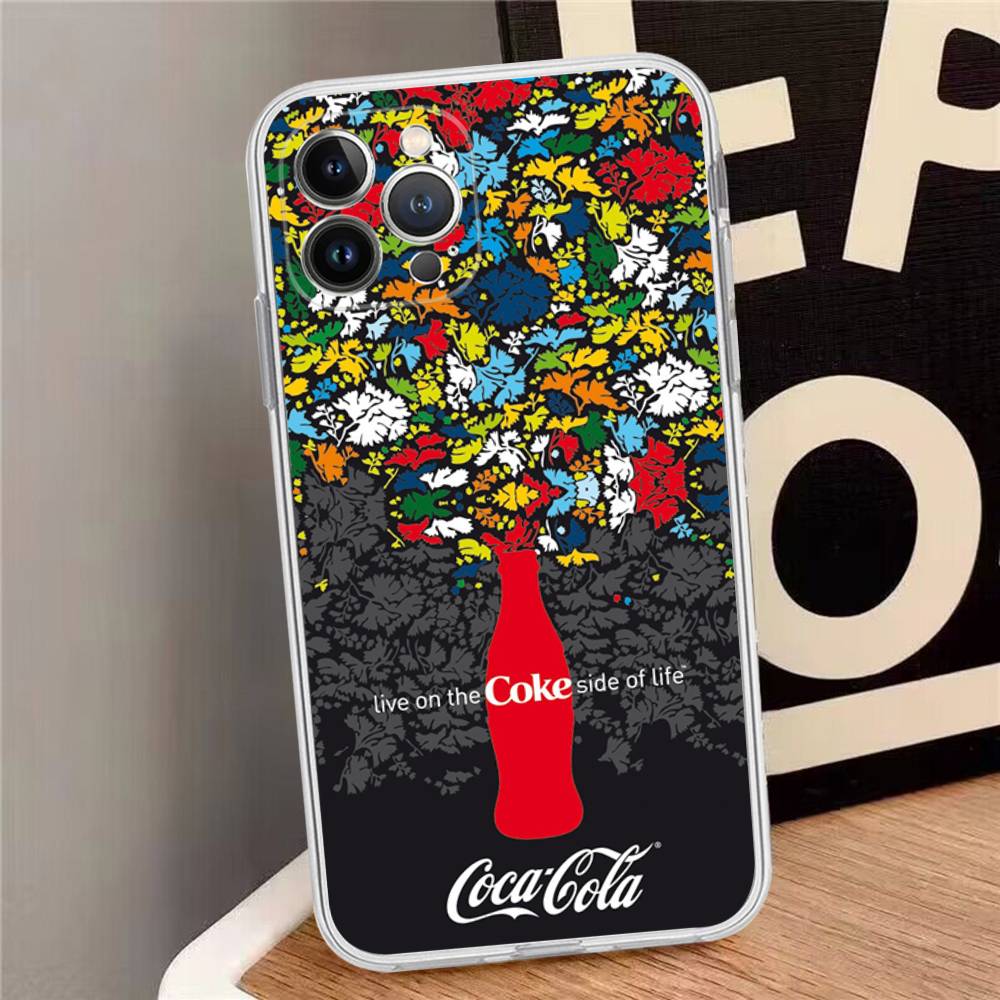 C-Coca C-cola Vintage Logo For IPhone 17 16 16e 15 14 13 12 11 Pro Max Mini Plus Phone Case