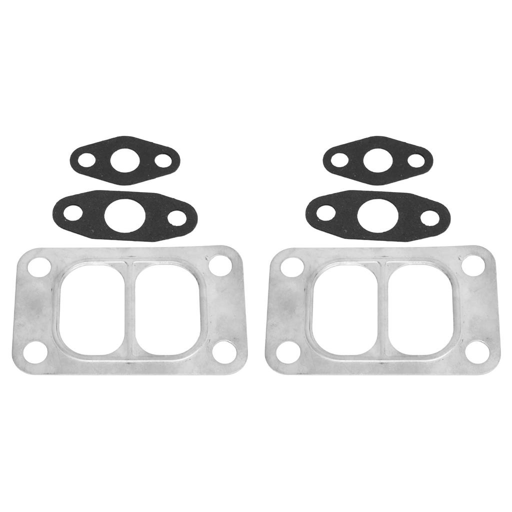 Turbo Gasket Set, Turbo Drain Outlet Gaskets Turbo Mounting Gasket Kit Easy Install