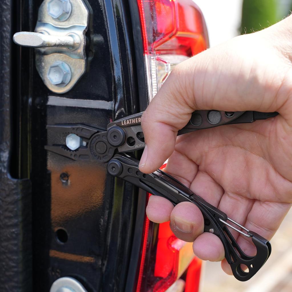 LEATHERMAN Multi-Tool Pliers SKELETOOL CX [Genuine Japanese Product] 25 Year Warranty [Onyx]