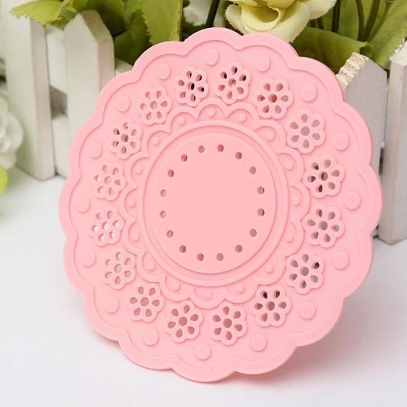 Silicone Pot Holder trivet Mat Nonslip Durable Heat Resistant Hot Pads Home Decor  Coasters Cup Insu