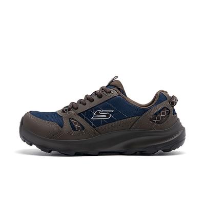 Sapatos de Caminhada Masculinos Confortáveis Antiderrapantes Duráveis Leves Quentes com Boa Aderência de Cano Baixo Tênis Masculino Azul-Marinho 237787-NVY