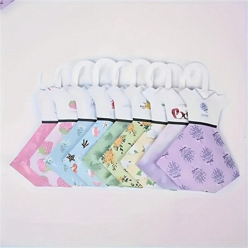 5PCS Hanging Aromatherapy Coating Cabinet Sachet Deodorizing Sachet Paper Bag Princess Skirt Girl Skirt Sachet Wholesale Hook Sachet