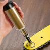 Plastic Chainsaw Grease Guns with Pre Load 1.5Oz Lubricator For Smooth Operate Improved Tool Performances Easy Refill