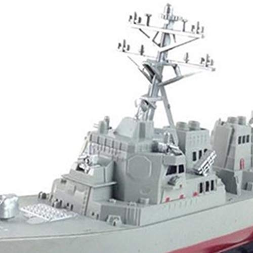 Guided Missile Destroyer Ship Model, Static Toy Display Stand, Warship Model, DIY Educational Toy, Hobby Kids Gift