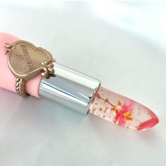 3.8g Lip Glaze Hydrating Color Change Transparent Flower Moisturized Lip Balm for Girl