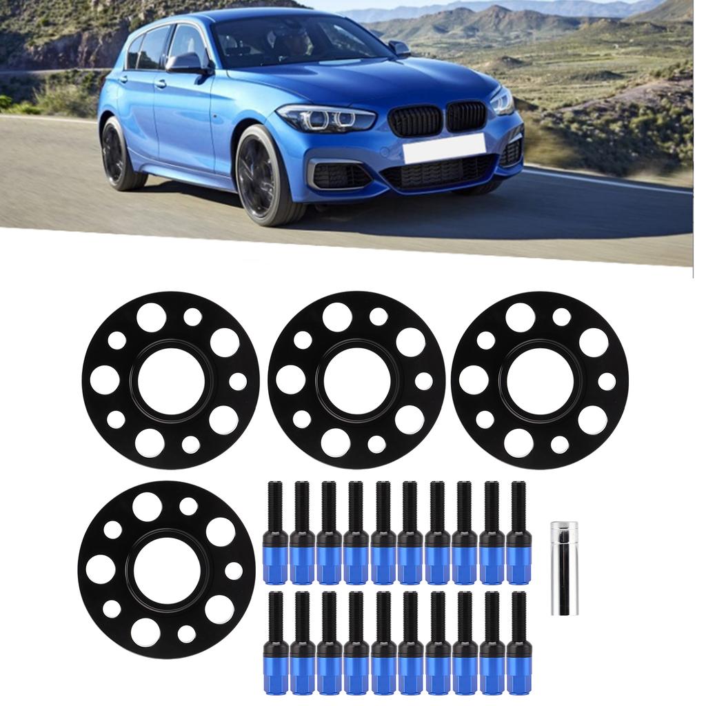 Car Hub Centric Wheel Spacers Kit 15mm 20mm Replacement for W203 C Class C230 C240 C320 C32 2002-2007(Bleu )