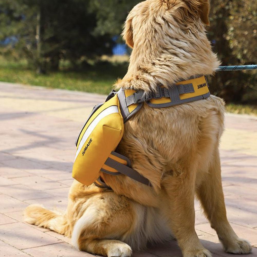 2025 Neuer Hunderucksack selbstgebauter Rucksack für große und mittelgroße Hunde Outdoor-Sport-Reise-Hundetasche