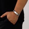 Accessories Stainless Steel Strap Mesh Strap Glossy Bracelet Simple Titanium Steel Men's Bracelet