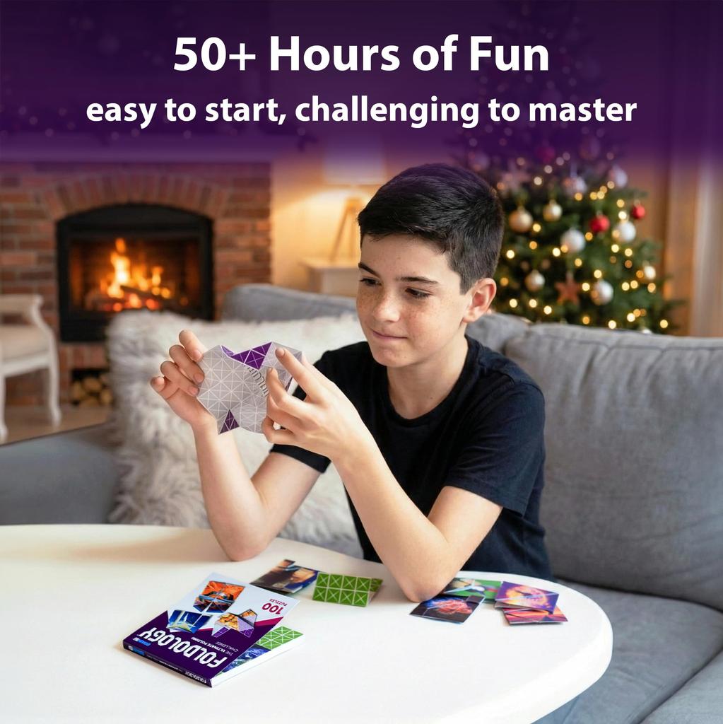 FOLDOLOGY Origami Puzzle Game FY01 (Authentic Product)