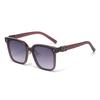 Comfortable Silicone Nose Pad Design Sense Large Frame Sunglasses Advanced Sense Women's Sunscreen Sunglasses Men's Trendy Sunglasses