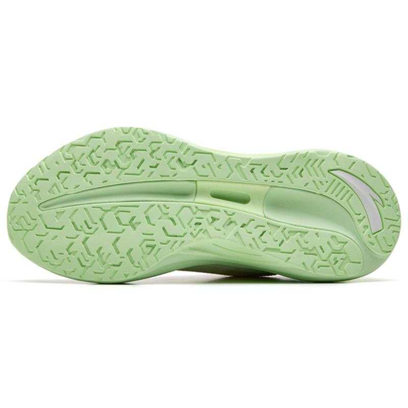 Anta 2.5 Breathable Lightweight Low-Top Running Shoes Women's White Green Sneakers 122235582-7