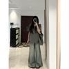 Korean Style Simple V-neck Lazy Style Short-sleeved T-shirt Women Summer New Loose Drapey Versatile Half-sleeved Top