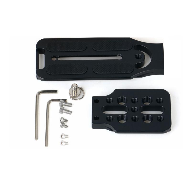 

Универсальный кронштейн L для камеры, быстросъемная L-образная пластина, винт 1/4 дюйма, швейцарский вертикальный, совместимый с видео для Nikon, Canon, Sony, Fuji