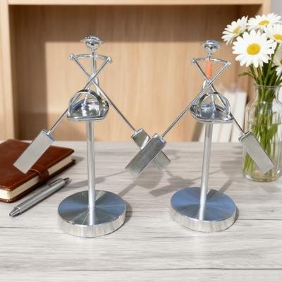 Fischer Balance Kunst Figur Schwingendes Kinetisches Ornament Büro Schreibtisch Stressabbau Spielzeug