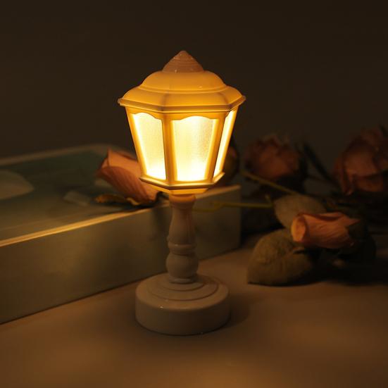LED noční světlo jemná teplá záře bez blikání na baterie retro styl LED stolní lampa noční světlo dekorace
