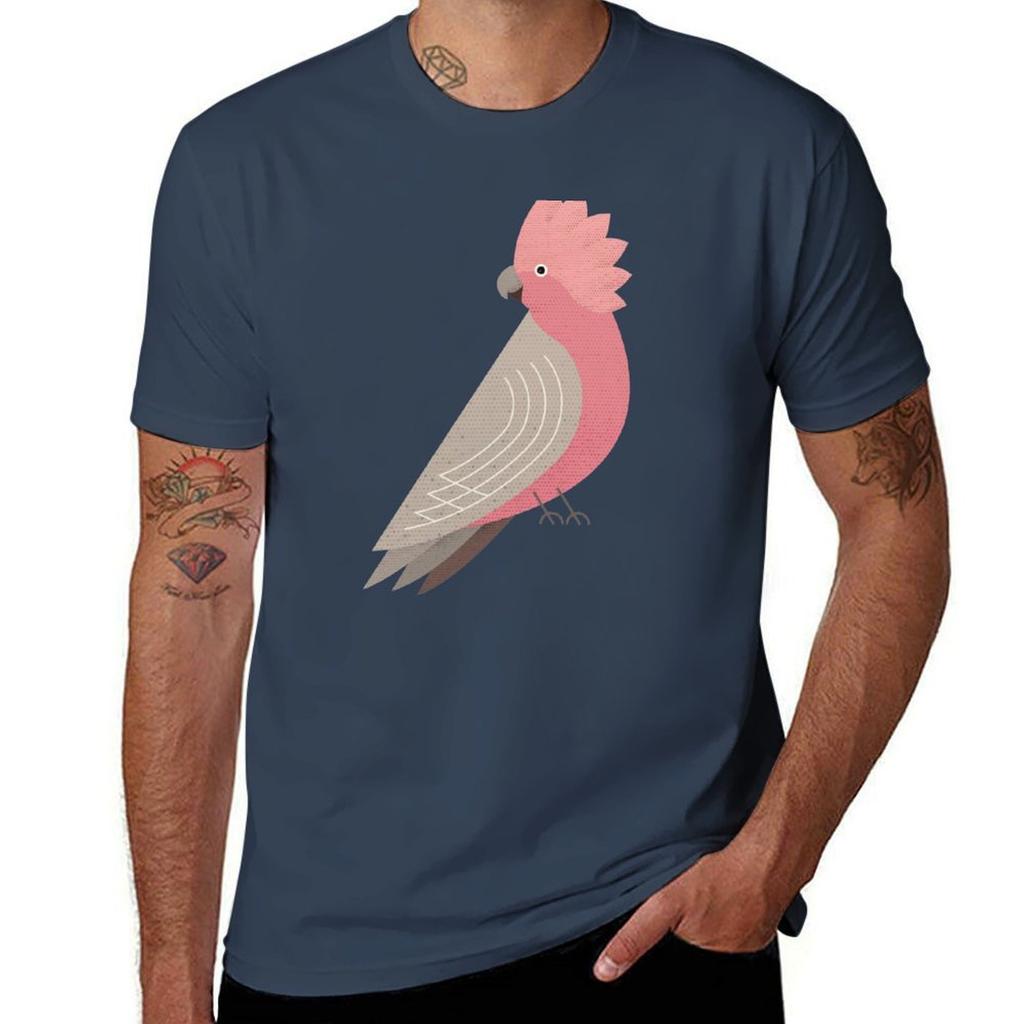 Whimsy Galah TShirt Big Size Short Sleeve Casual Top