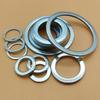 Thickened Galvanized Iron Flat Washer: Small Outer Diameter, Narrow Edge