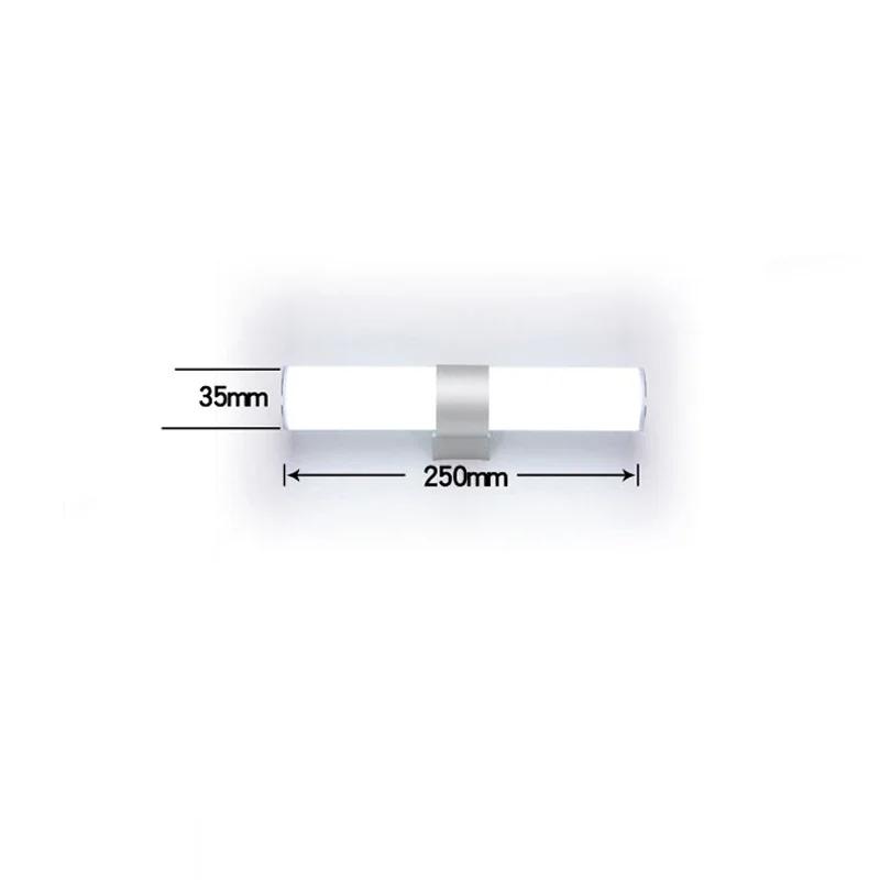 Home Modern Wall Lamps LED Super Bright Long Strips Led Mirror Light Indoor Decors Acrylic Lights for Bathroom Bedroom