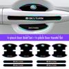 Seven-Color Scratch-Resistant Resin Door Bowl Sticker for FAW Besturn B30/B50/B70 Cars