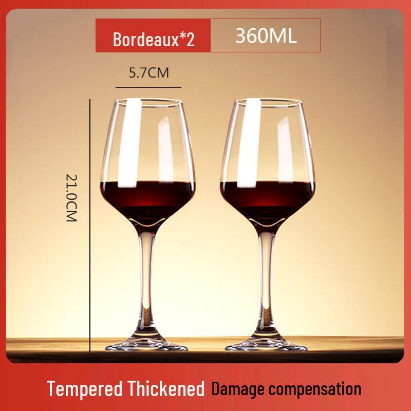 ZISIZ European Style Handmade Red Wine Glass