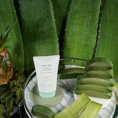 ALOE VERA Cooling Effect, Clean Feeling, Moisturizing Sunscreen 70ml