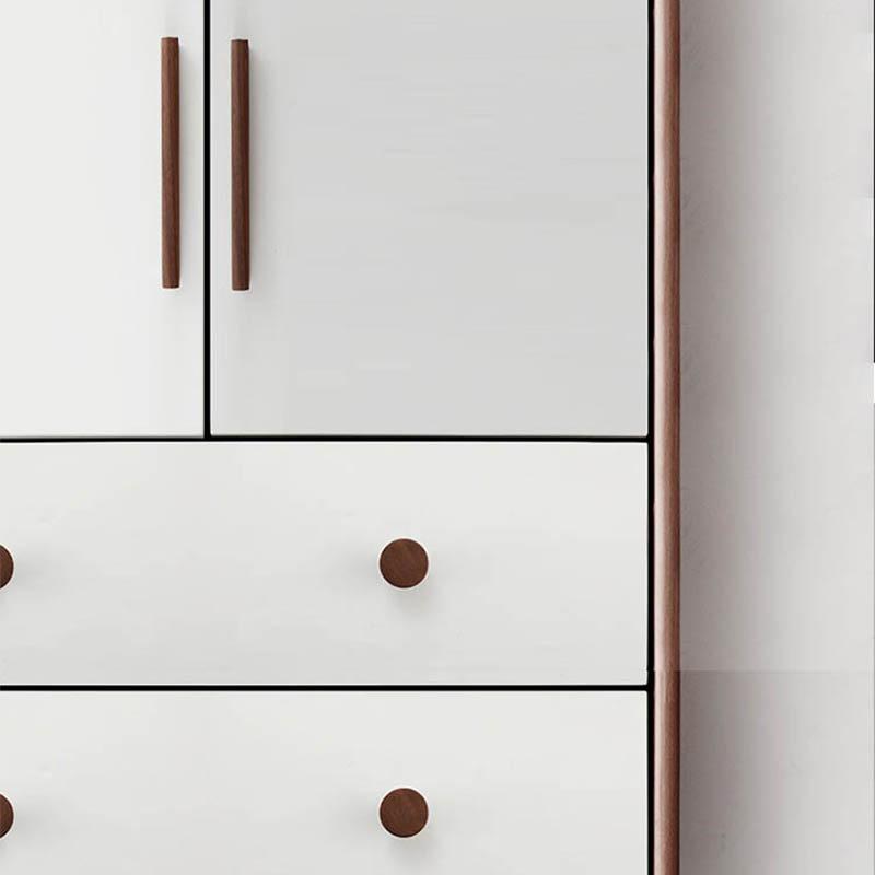 Drawer Knobs Kitchen Cabinets Pulls Long Handles Walnut Wooden Furniture Handle Cabinets and Drawers Dresser Knobs Wardrobe Pull