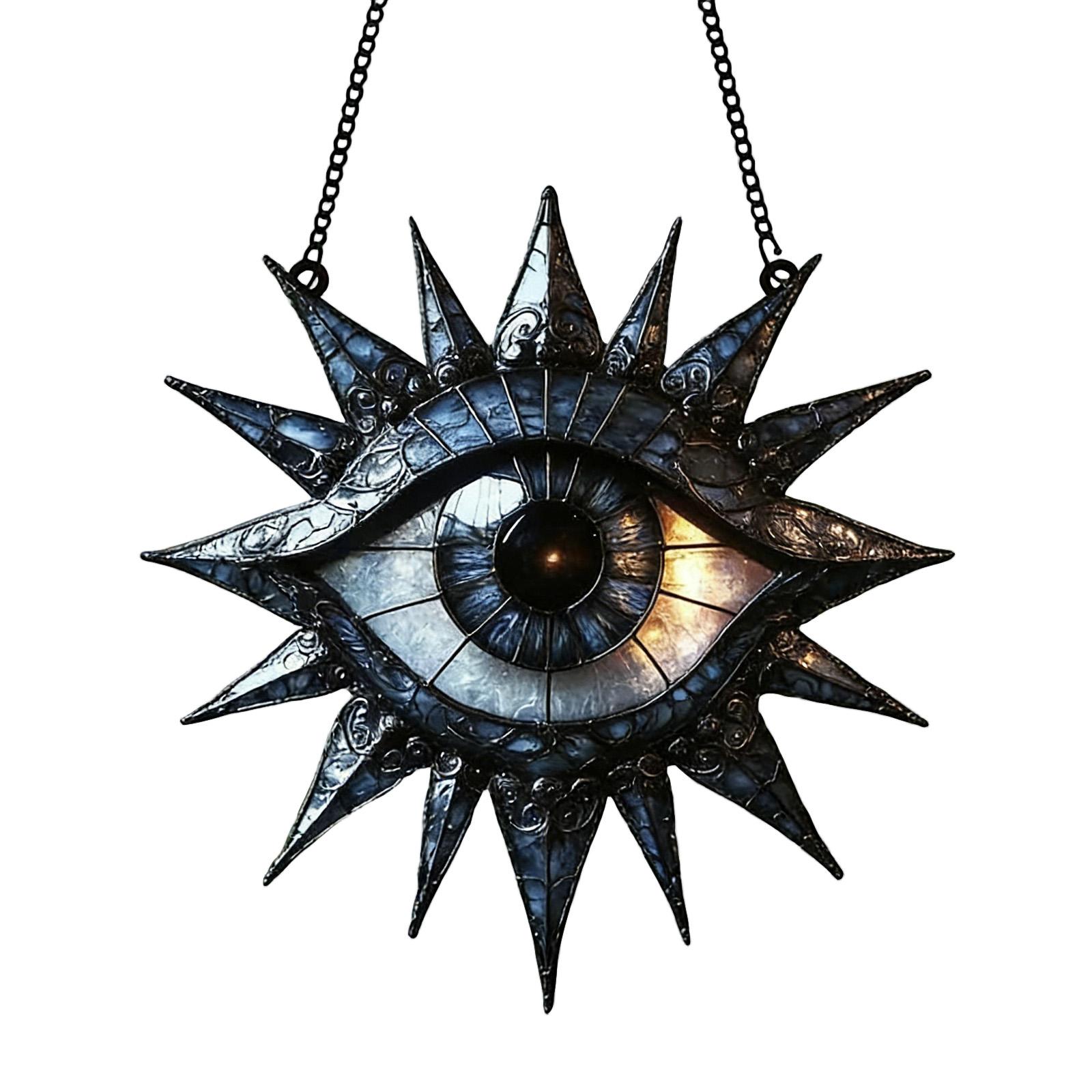 Украшения, Акриловые украшения, Узор «Всевидящее око», Подарки One Size