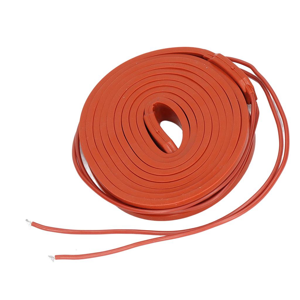 Silicone Heating Tape Belt Waterproof Flexible Heater 220V AC 150W for Air Compressor