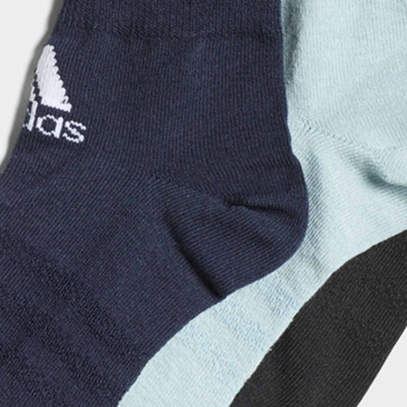 adidas Socks 3 Pack Gray Black Blue Kids' HF4716