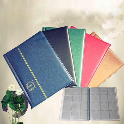 120Pocket Coin Collection Album Coin Collection Bookshelf Display Organiser Storage Organiser Album Money Bag for Collectors