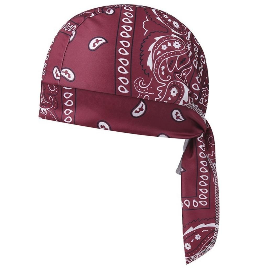 Venkovní cyklistická bandana čepice Lehká prodyšná pokrývka hlavy pro street dance hip hop styl Nastavitelný střih Odolná látka