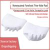 Five-Toe Honeycomb Forefoot Pad & Big Toe Silicone Separator Sleeve