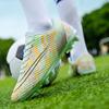 Zhenzu Men's Low-Top AG Spiked Lawn Football and Frisbee Training Shoes