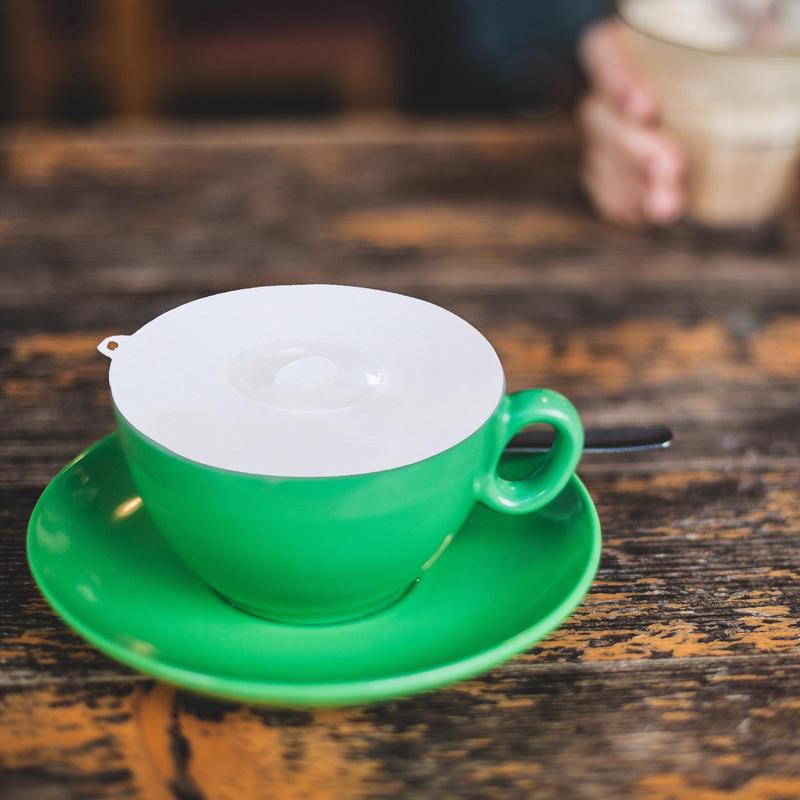 Multi-size Simple Silicone Cup Cover Heat-resistant Leak Proof Sealed Lids Caps Dustproof Cup Cover Suction Cup Cover Tea Lids