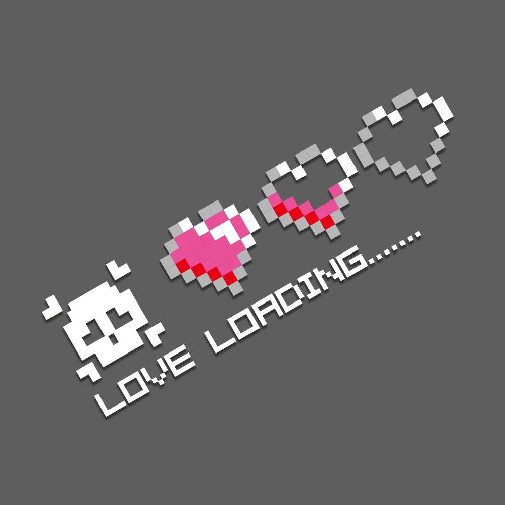 Car Sticker Love Loading Window Windshield Skull Heart Vinyl Decals Motorcycle Waterproof Vinyl Sticker Decoration Accessories