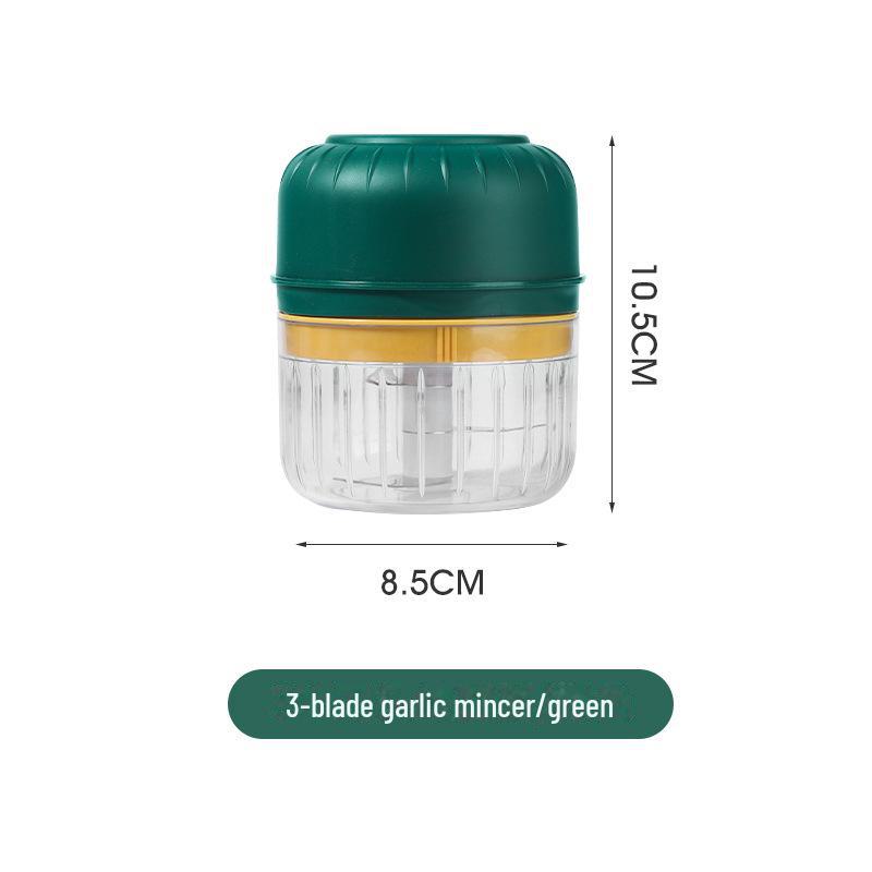 Wireless Electric Egg Beater & Garlic Pounder: Multi-Function, Splash-Proof Kitchen Gadget for Meat Mincing & Baking
