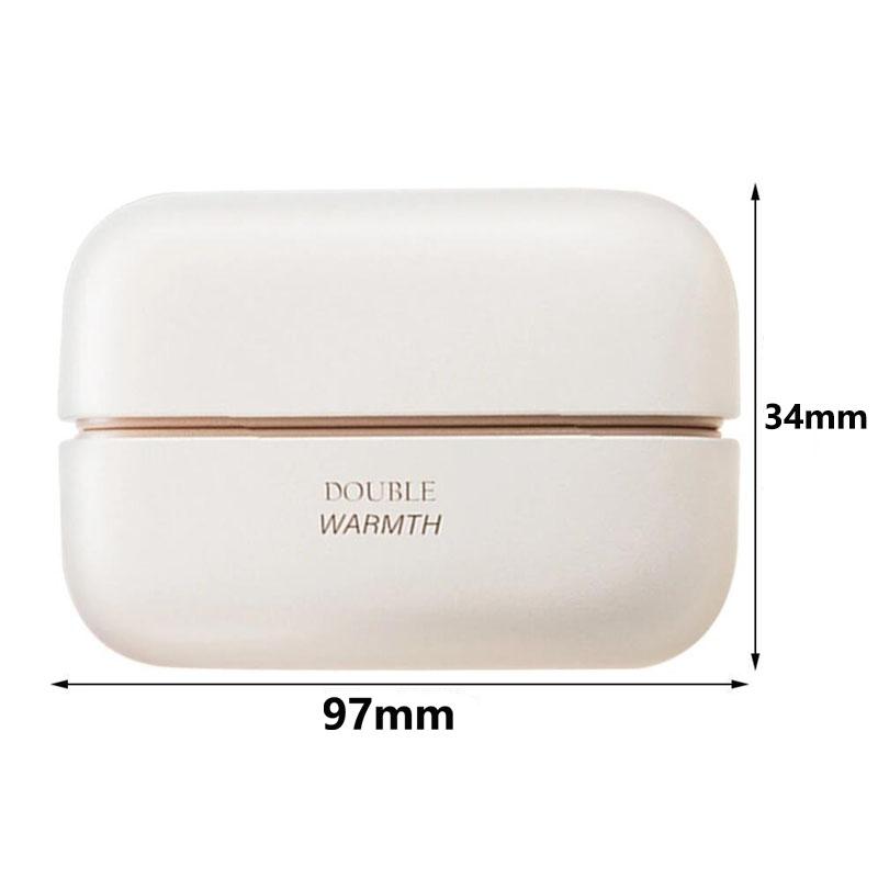 2-in-1 Magnetischer Elektrischer Handwärmer 6000mAh Mini-Handheizgerät Einstellung Split 3 Gänge Einstellbar Tragbarer Handwärmer Für Winter Innen Außen