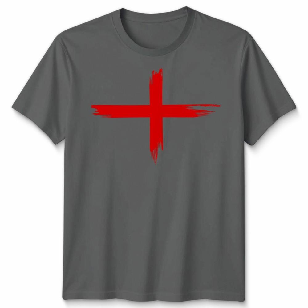 England St George Faded Flag Unisex Tshirt Top