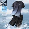 Men's Ice-Cool Summer T-shirt & Shorts Set
