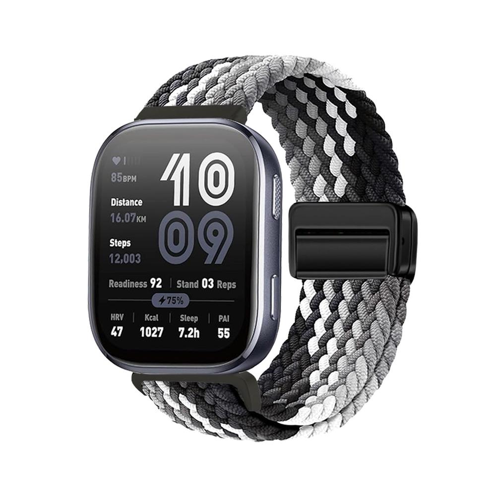 Strap for Amazfit bip 6 5 Watch Band Braided Magnetic Bracelet Correa amazfit GTR 3 4 Pro GTS 3 4 mini stratos balance 20mm 22mm