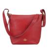 Used Shoulder Bag C2818 Leather Red