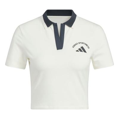 Vêtements de sport SS25 Mode Polo Manches Courtes Coupe Ajustée Hauts pour Femmes KC0075