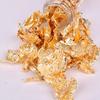 2g/bottle Gold Foil Paper Decoration Imitation Gold Flake Silver Leaf Inedible DIY Art Baking Decorating Tool for Cake Dessert