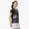 Tennis wear Dry Aeroflow Game Shirt w Easy to move highly XS - in, breathable, 62MAD710, Women's, Black,