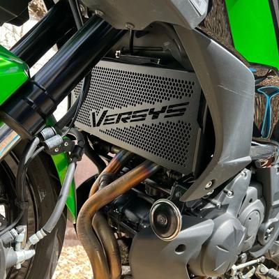 Motorcycle Aluminium Radiator Guard Protector Grille Cover For Kawasaki Versys 650 VERSYS650 2015 2016 2017